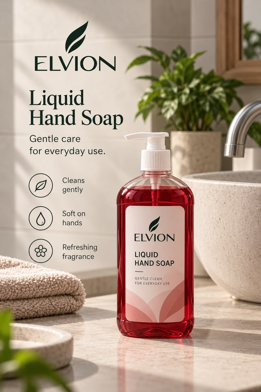 Elvion Liquid Hand Soap